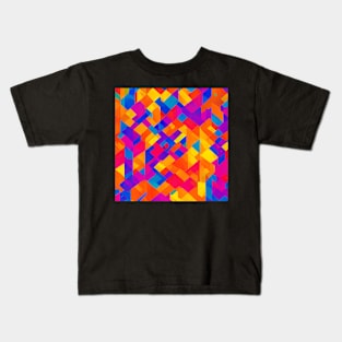 omg pattern abstract background Kids T-Shirt